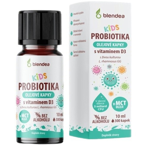 Blendea KIDS Probiotika pro děti s vitamínem D3 10 ml