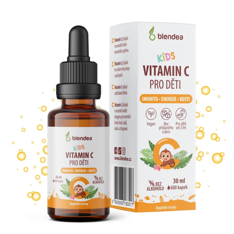 Blendea Kids Vitamin C kapky pro děti 30 ml