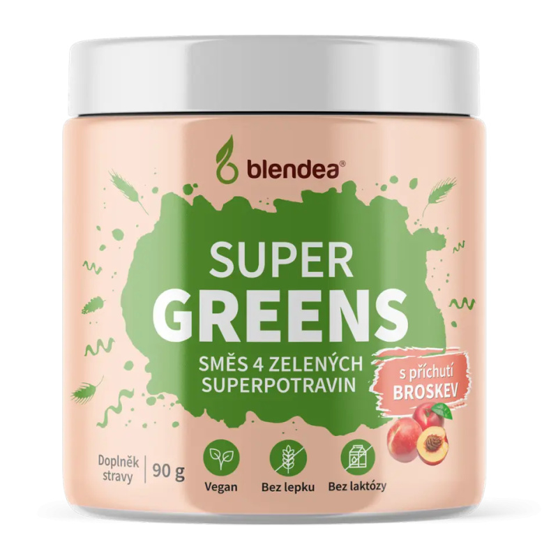 Blendea Super Greens broskev 90 g