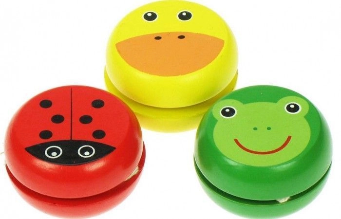 Bigjigs Toys Dřevěné jojo 1 ks