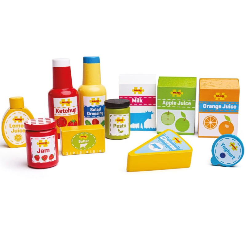 Bigjigs Toys sada čerstvých potravin