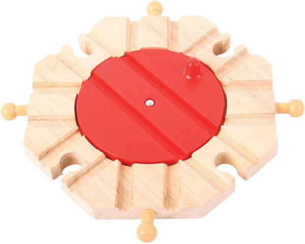 Bigjigs Rail Točna s 8 výjezdy