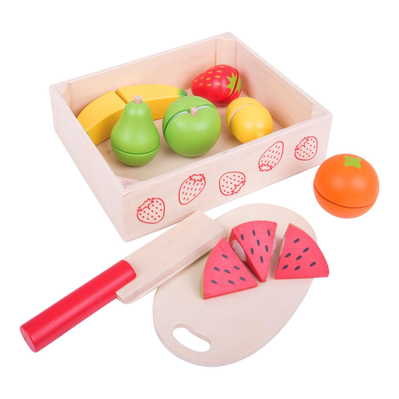 Bigjigs Toys krájecí ovoce v krabičce