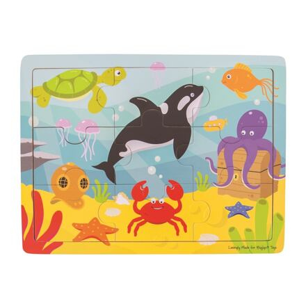 Bigjigs puzzle mořský svět