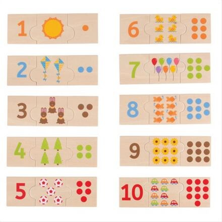 Bigjigs edukativní puzzle počítání