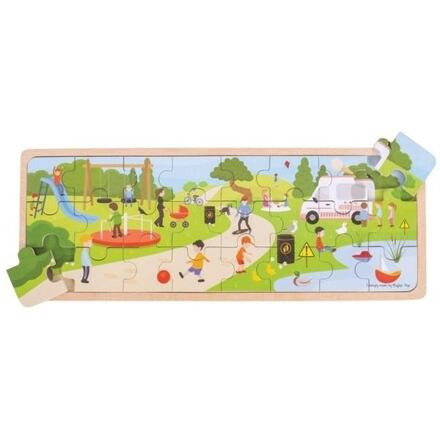 Bigjigs Toys Puzzle V parku