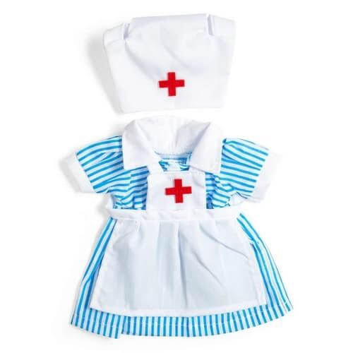 Bigjigs Toys šaty zdravotní sestřičky pro panenku 28 cm