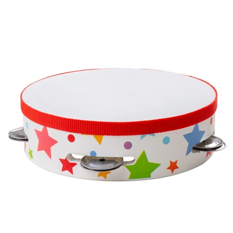 Bigjigs Toys Tamburína STAR STAR vícebarevná