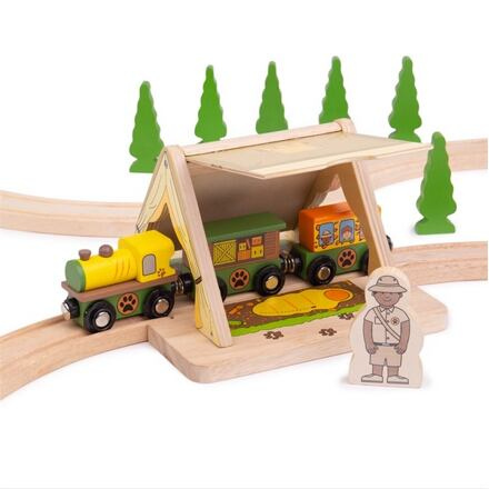 Bigjigs Rail safari stan