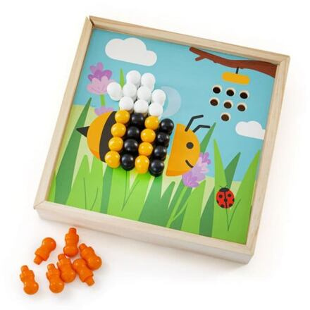 Bigjigs Toys mozaika Zahrádka