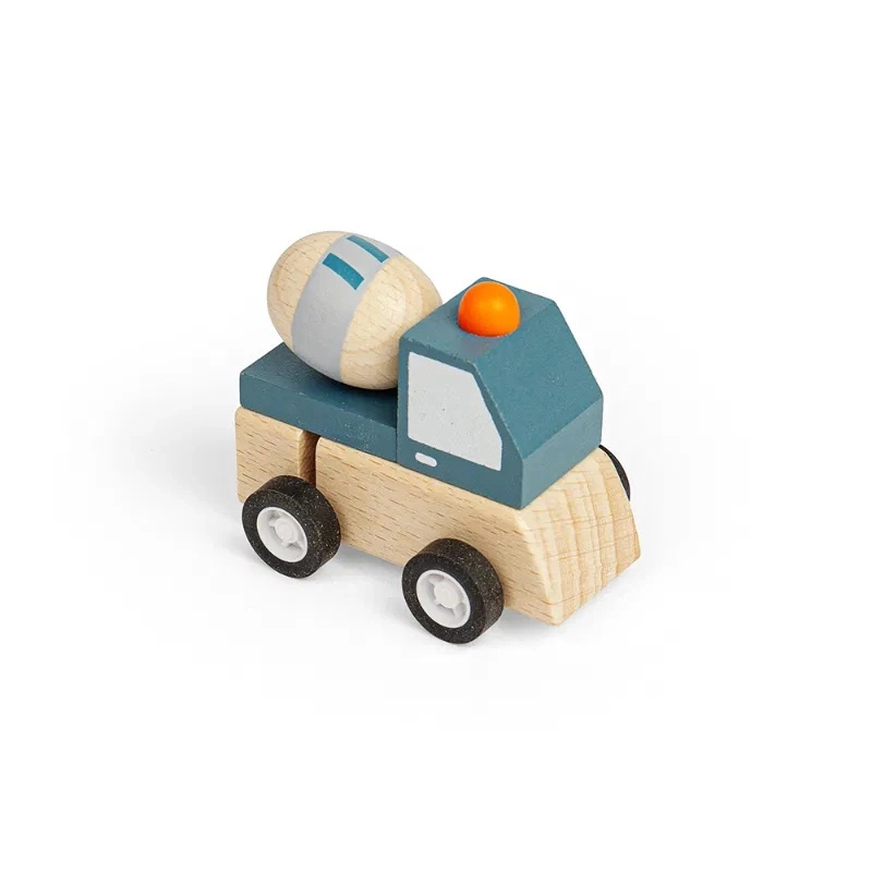 Bigjigs Toys Natahovací stavební autíčko Válec