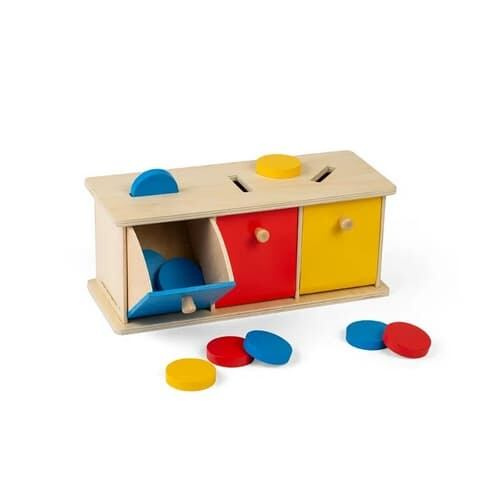 Bigjigs Toys třídicí krabička podle barev