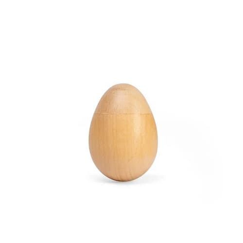 Bigjigs Toys dřevěné hudební vajíčko – přírodní