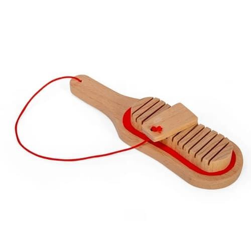 Bigjigs Toys dřevěné guiro – přírodní provedení