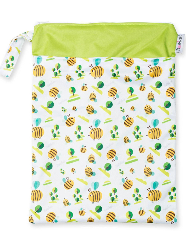 Bobánek Nepromokavá taška normal - Včelky 30 x 36 cm