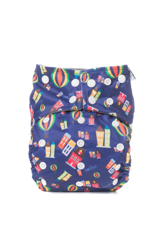 Bobánek Kapsová AIO plenka Premium patentky - Město