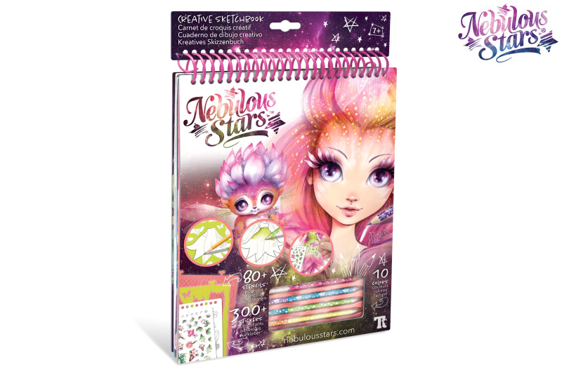 WIKY Nebulous Stars Kreativní sketchbook Petulia 281312