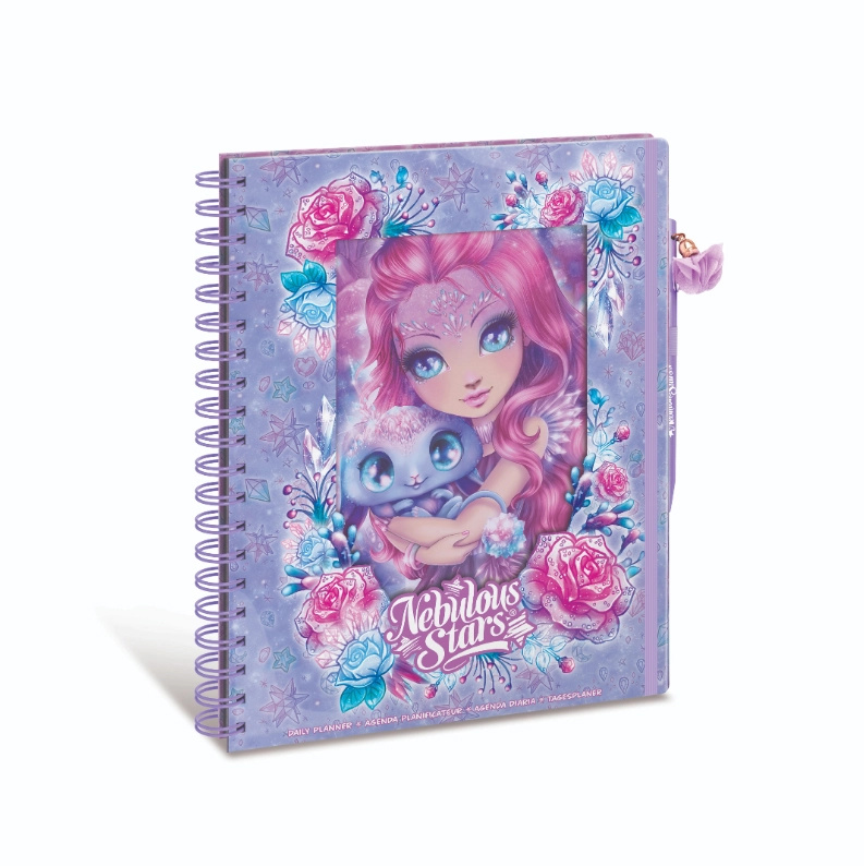 Nebulous Stars deníček a plánovač pro děti 25,5 × 21,5 cm