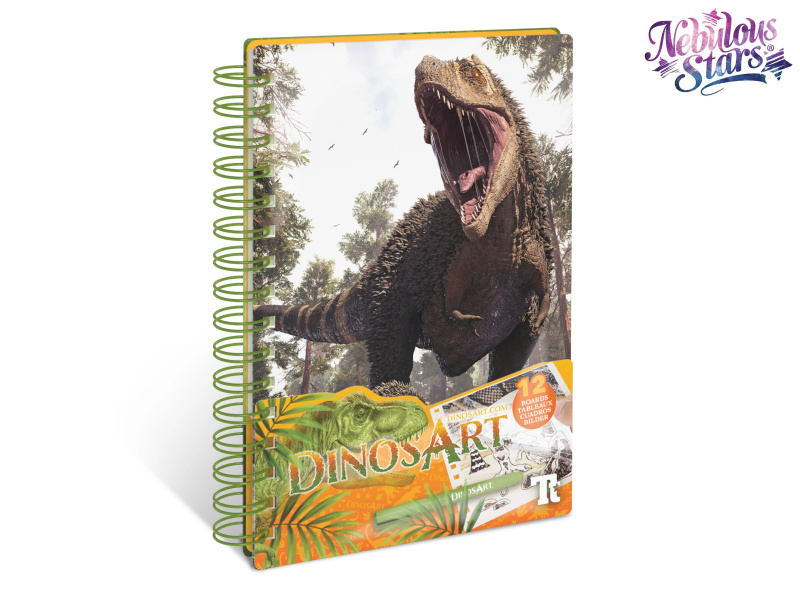 DinosArt fóliové omalovánky