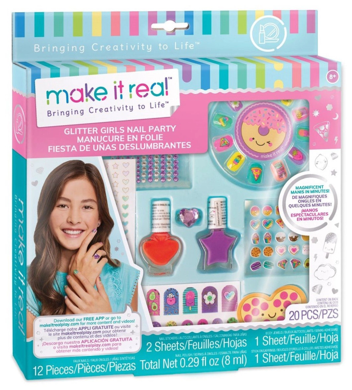 Make it Real Laky na nehty se zdobením