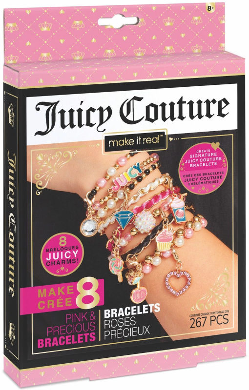 Juicy Couture sada na výrobu šperků pink a nádherná