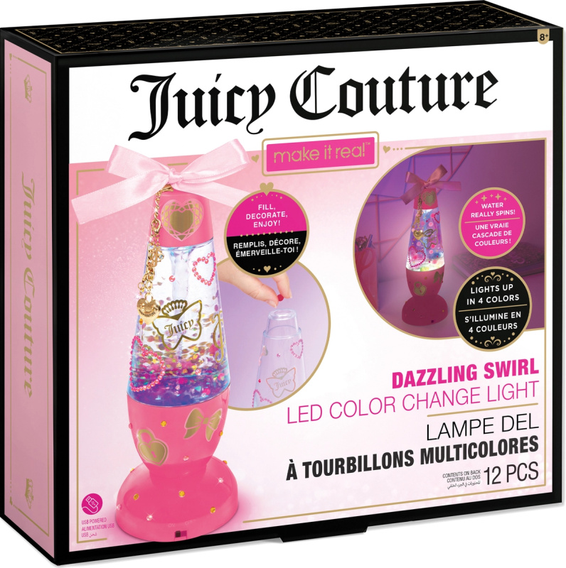 Juicy Couture funkelwirbel LED lampa s barevnou změnou