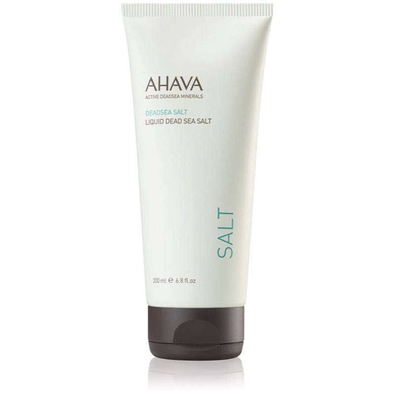 AHAVA Dead Sea Salt tekutá sůl z Mrtvého moře s regeneračním účinkem 200 ml