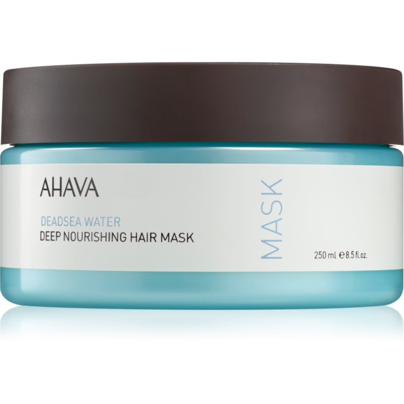 AHAVA Dead Sea Water hloubkově vyživující maska na vlasy 220 ml