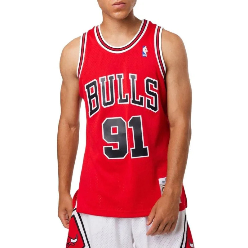 Mitchell & Ness Chicago Bulls NBA Dennis Rodman M Pánské tričko SMJYGS18154-CBUSCAR97DRD s
