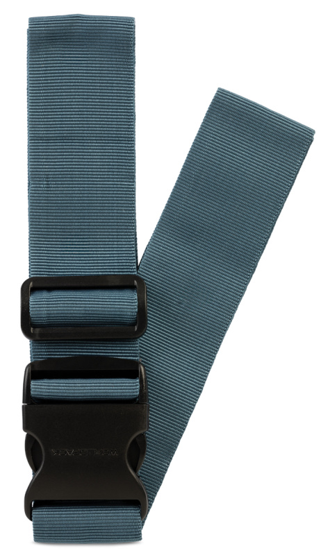 WORLDPACK zajišťovací popruh na zavazadlo - šedo modrá 00112