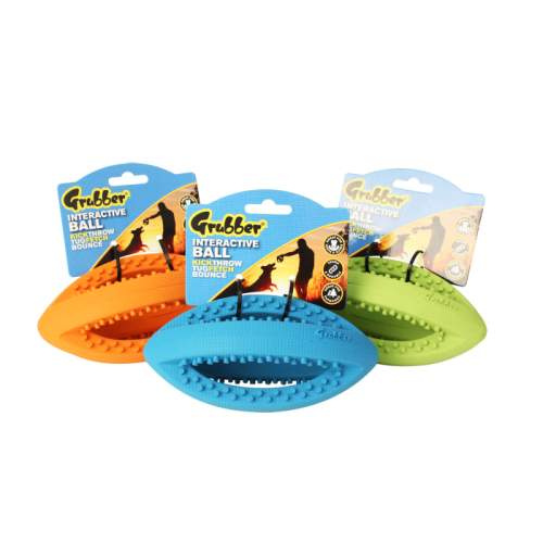 Happy Pet Grubber Interactive Rugby míč Mini