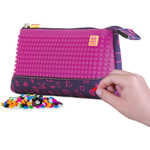 Pixie Crew purpurový / fuchsiová písmena