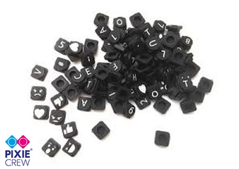 PIXIE CREW doplňkové pixely s písmeny a čísly