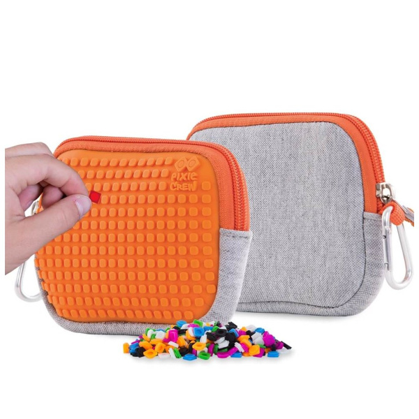 Pixie Crew pouzdro ŠEDÁ/ORANŽOVÁ