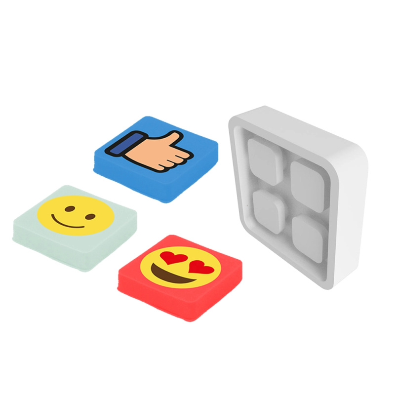 Pixie Crew reflexní odznáček emoji