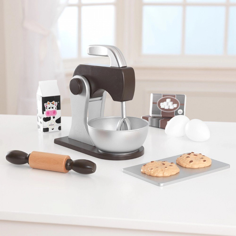 KidKraft mixér smoothie s příslušenstvím hnědý