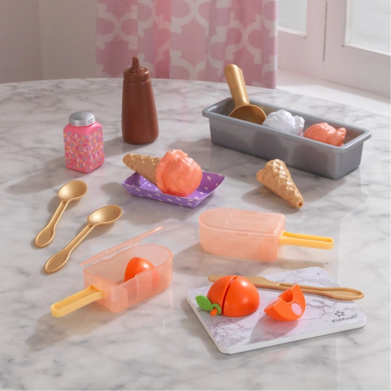 KIDKRAFT Create & Cook Broskvové nanuky