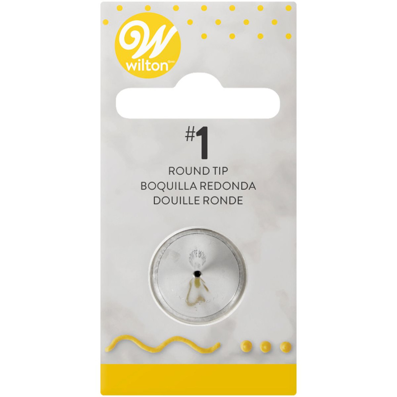 Zdobící špička Wilton Round 1 (kulatá)