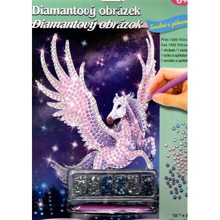 SMT Diamantový obrázek - Jednorožec, více druhů