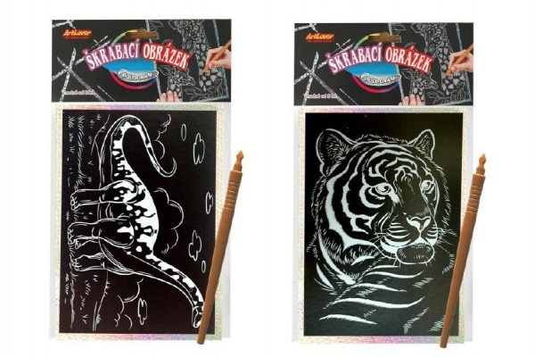 ARTLOVER Holografický škrabací obrázek Koťata