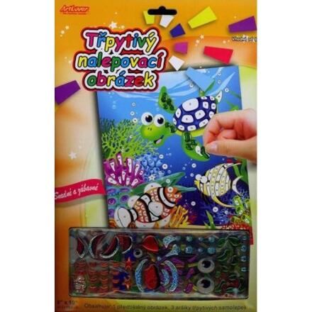 ArtLover třpytivý nalepovací obrázek Koníci