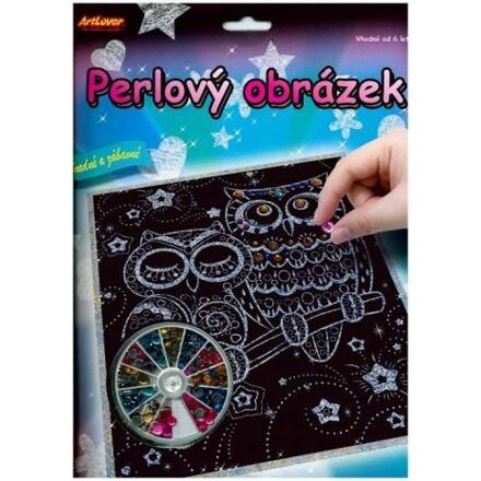 ArtLover perlový obrázek Sovičky