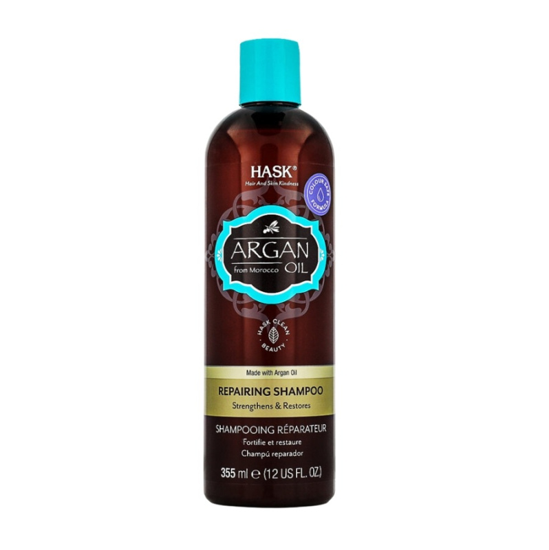 HASK Argan Oil revitalizační šampon pro poškozené vlasy 355 ml