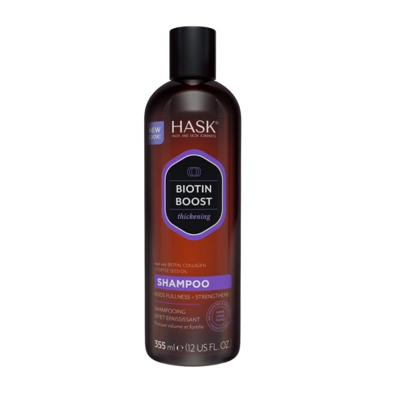 HASK Biotin Boost posilující šampon pro objem vlasů 355 ml