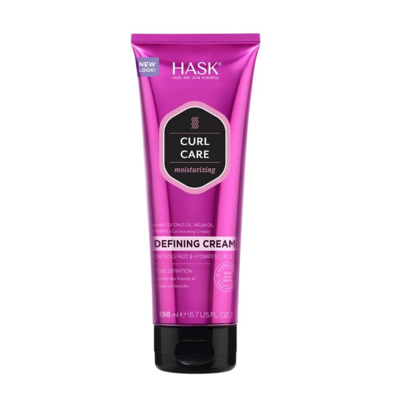 HASK Curl Care definující krém pro vlnité a kudrnaté vlasy 198 ml