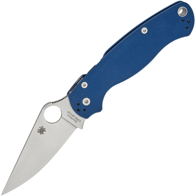 Spyderco Para Military 2 G-10 Cobalt Blue C81GPCBL2