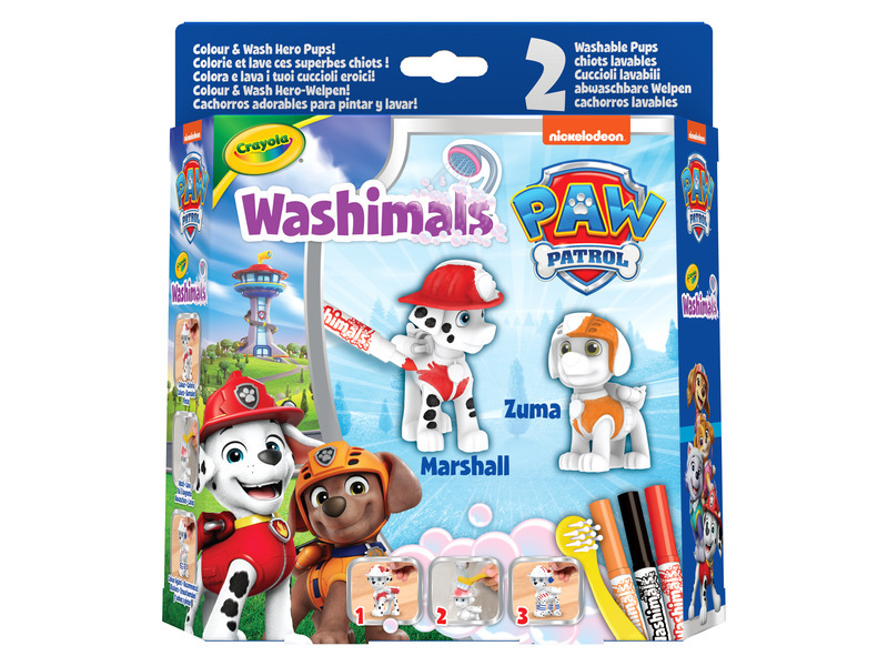 Crayola Washimals Tlapková patrola 2 fig.
