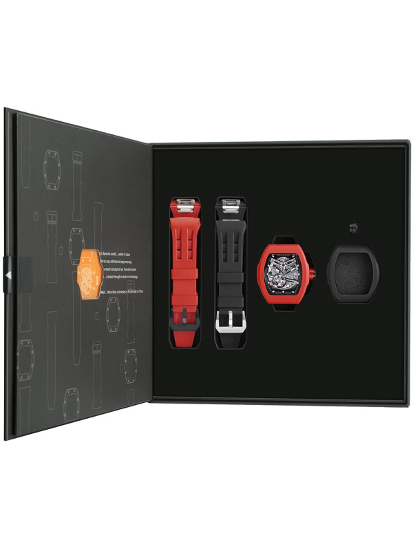 Tsar Bomba TB8218(1+2)FKM Atomic Interchangeable Watch Set Automatic 46mm 5ATM