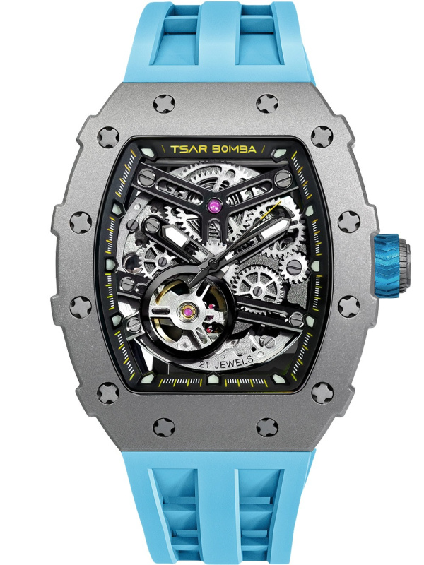 Tsar Bomba TB8208T-03 Elementar Titanium Automatic 44mm 5ATM