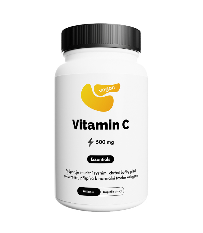 Citronek Vitamin C 500 mg s šípky – 90 veganských tablet | Podpora imunity a energie